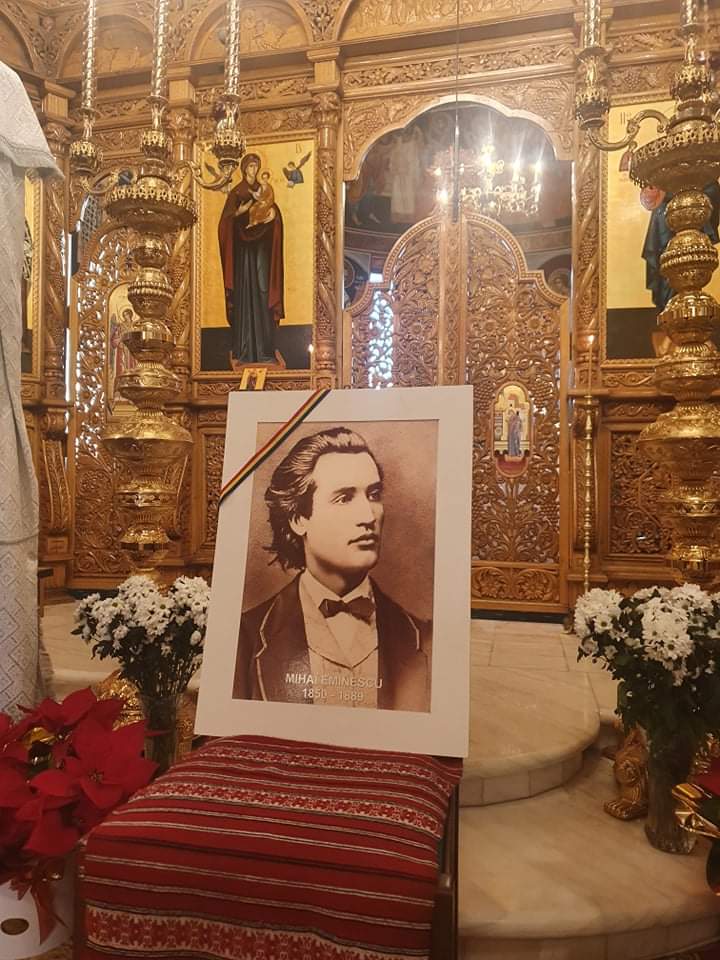 Poetul Mihai Eminescu sărbătorit la Seminarul Teologic de la Mănăstirea Neamț