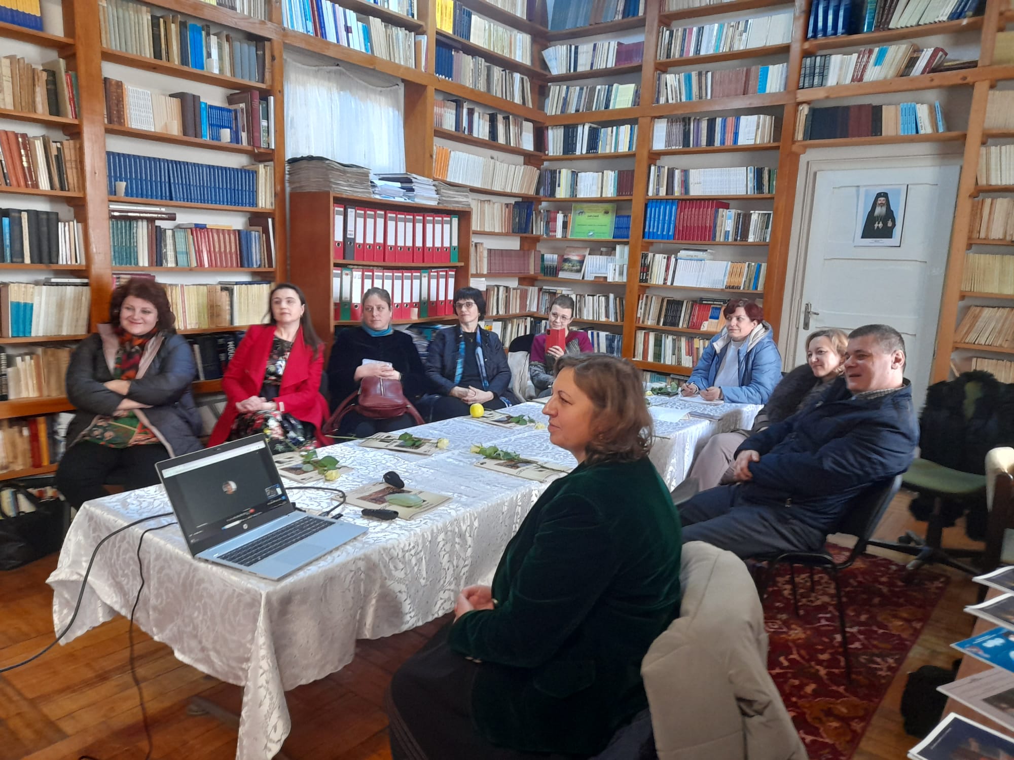 Cerc pedagogic al bibliotecarilor la Seminarul Teologic de la Mănăstirea Neamț